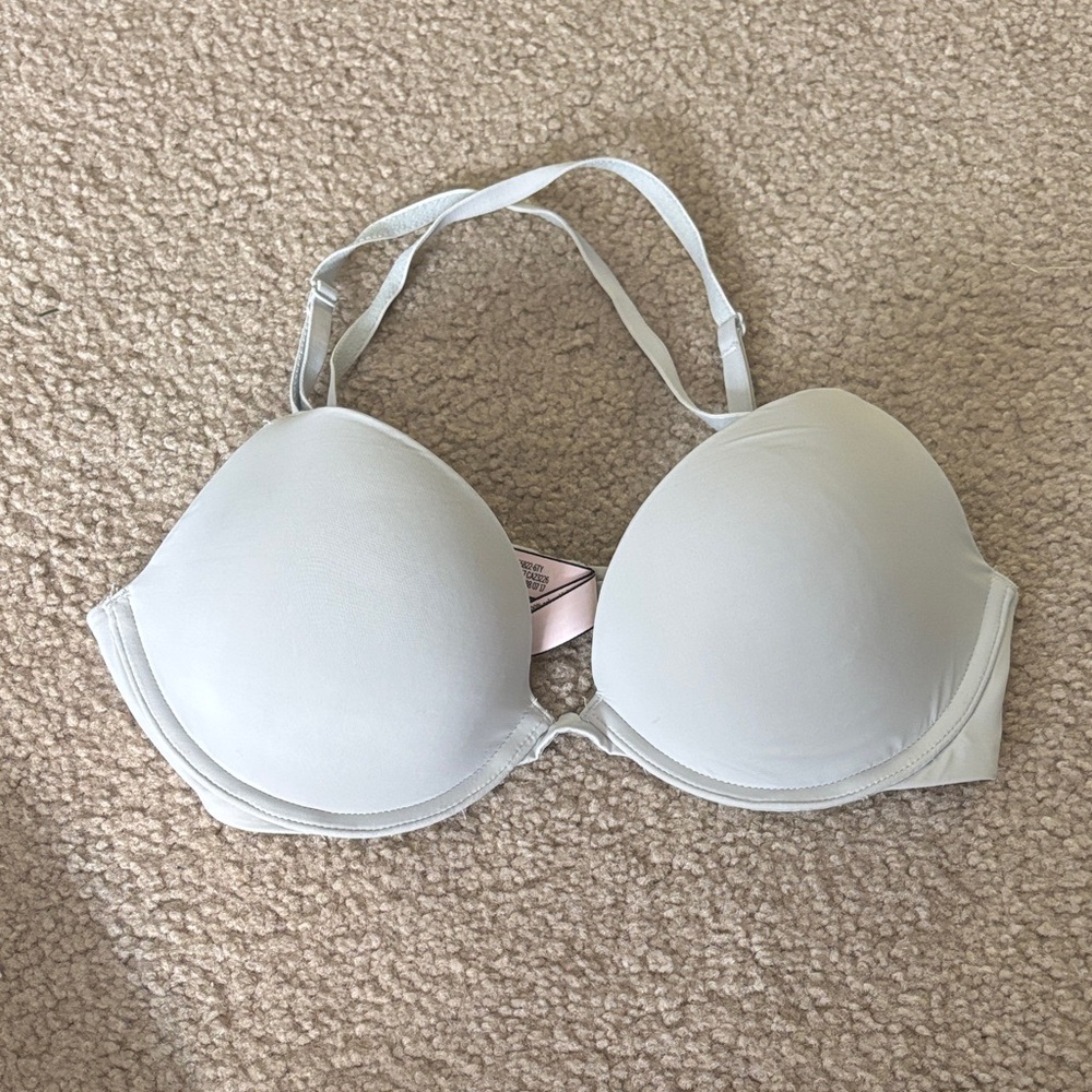 Victoria's Secret White Lightly Padded T-Shirt Bra